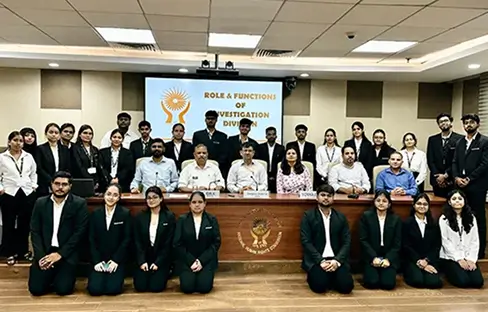 IMS Law College Noida Students Visit National Human Rights Commission
